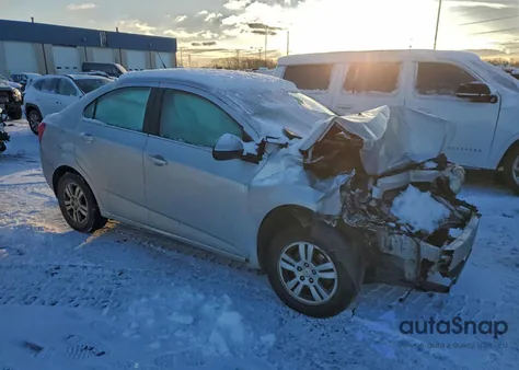 2012 Chevrolet Sonic Lt из США, поврежденный, VIN 1G1JC5SH6C4146226